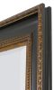 Classic Contour Mirror 24X36 Black Gold