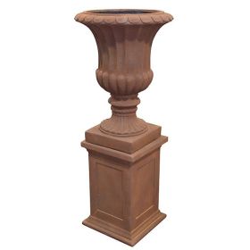 KC  Terra Cotta Vase