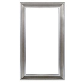 The Sterling Frame 36X72 Silver with Champagne Wash