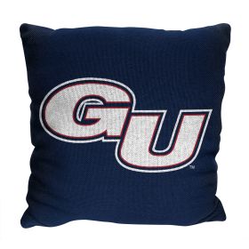 Gonzaga OFFICIAL NCAA "Invert" Woven Pillow; 20" x 20"