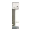 3rd generation gray solid wood frame full length mirror, dressing mirror, bedroom porch, decorative mirror, clothing store, floor mounted large mirror