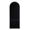 28x1x74" Celine Black Arch Body Mirror