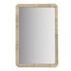 Natural Rattan Rectangle Wall Mirror