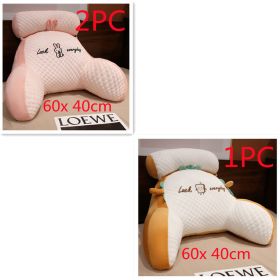 Sofa Fluffy Cushion Luncheon Pillow Triangle Reading Cushion Bedside Soft Large Backrest Lumbar Cushion Office Chair Cushion (Option: Set10)