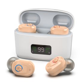 New TWS In-ear Digital Display Charging Warehouse Digital Hearing Aid (Option: Skin Color-Z 127D)