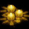 3Pcs Submersible LED Tea Lights Waterproof Candle Lights Battery Operated Decor Lamp