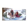 Framed Canvas Wall Art Decor Painting For Chrismas